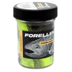 FTM P&acirc;te &agrave; truite flottante 50 g &ndash; P&acirc;te &agrave; truite, couleur/ar&ocirc;me : noir/vert sauterelle &ndash; ail (Wurmbaden-Angelzubeh&ouml;r g&uuml;nstig kaufen, neuf)