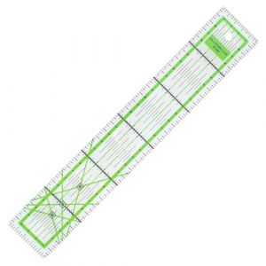 NOPKESV Règle de Couture Multifonction,Règle de Mesure en Acrylique Précise avec Indications d'Angles pour Patchwork et Artisanat,Règle Couture,Règle Patchwork Couture (30 x 5 cm) (WANGSHENGYA, neuf)