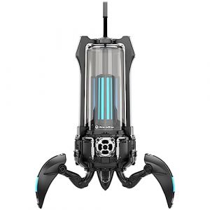 GravaStar Supernova Bluetooth 5.3 Enceinte 25 W Son Puissant Divers Effets d'&eacute;clairage immersifs Compatible AUX 9 Heures de Lecture 20 m Connexion Bluetooth Enceinte de Camping en Plein air (Gravastar Europe, neuf)