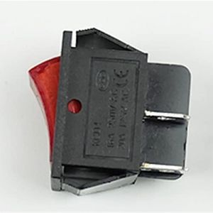 ZBJGBUIA Interrupteur à Bascule 2 pièces KCD4 201 Interrupteur à Bascule Interrupteur Marche/arrêt 4/6 Broches lumière 16A/250VAC 20A/125VAC(4pin Red) (huitongyuan, neuf)