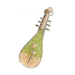 Élégante pince à cheveux Pipas en forme de canard - Accessoire de coiffure pour festival de musique - Occasion culturelle (HengYuCai, neuf)