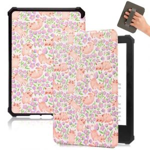 Fancity Étui pour Kindle Paperwhite 6,8", coque souple avec dragonne, mise en veille/réveil automatique intelligente pour Kindle Paperwhite Signature Edition et Kindle Paperwhite 11{^>e<^} génération (FANCITY UK, neuf)