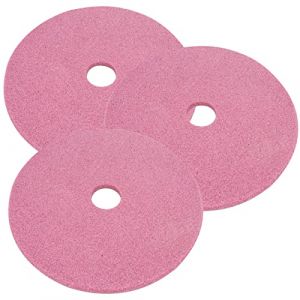 3 pièces 105mm x 22mm 3.2mm d'épaisseur disque de meule for 3/8 "lp .325 tronçonneuse outil d'affûtage de chaîne disque à lamelles meule (Size : 105x22.2x4.7mm) (zhenglinouz, neuf)