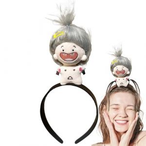 Bandeau de, bandeau de en peluche - Bandeau de de dessin animé en peluche | Coiffure de en peluche, ornement de cheveux pour filles, (manlia, neuf)