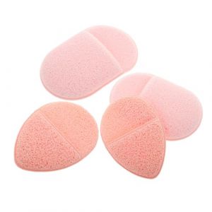 SAFIGLE 2ensembles Lot de &Eacute;ponges Exfoliantes pour Visage R&eacute;utilisables pour D&eacute;maquiller et Nettoyer (Grand Di, neuf)