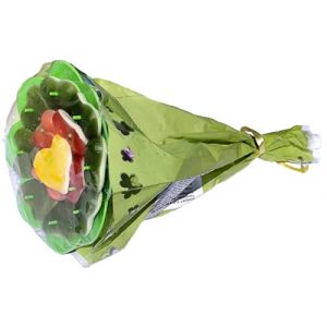 Les ateliers de TONTON PIERROT - Confiserie Artisanale Fran&ccedil;aise - Bouquet de bonbons g&eacute;lifi&eacute;s : (Vert 100g - Lot de 1) (Agathastock, neuf)