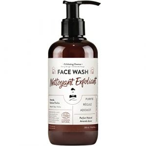 Nettoyant Exfoliant visage pour homme de Monsieur BARBIER | Soin visage Naturel, V&eacute;gan et Fran&ccedil;ais | Gommage contre les peaux mortes, les points noirs et les impuret&eacute;s pour un teint lumineux | 250mL (Monsieur Barbier, neuf)