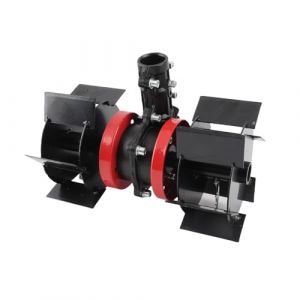 Qcwwy Roue de Désherbage, Mise à Niveau de L'ensemble D'accessoires de Désherbage Professionnel, Gain de Temps et D'énergie, Outil de Cultivateur Rotatif à 9 Dents, Motoculteur de (28mm) (Zuiminq, neuf)