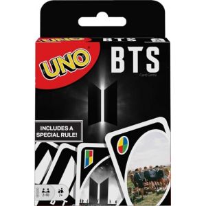 Uno BTS x Mattel Jeu de Société et de Cartes, à l’Effigie du Membre du Groupe de K-pop, GDG35 (SoMulti, neuf)
