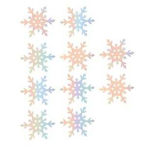 OUNONA 10pi&egrave;ces &Eacute;cussons Flocons De Neige Pour Gar&ccedil;on Fille Accessoires De V&ecirc;tements Loisirs Cr&eacute;atifs &Eacute;pingles &agrave; Cheveux Diy (Gustell, neuf)