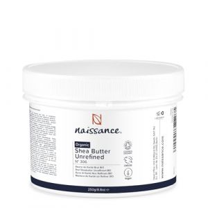 Naissance Beurre de Karit&eacute; Brut BIO d'Afrique (No. 306) 250g - Non Raffin&eacute;, Solide - pour Cheveux Sec ou Afro, Corps, Visage - Pur, V&eacute;gan, Naturel et Certifi&eacute; BIO (naissance &reg;, neuf)