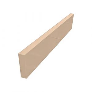 KLEMP Panneaux Plinthe - Façade Plinthe avant pour lave-vaisselle 19mm - 594x95mm - Cappuccino brillant HG-278 Panneau frontal du lave-vaisselle entièrement intégré (Ambientmarketing, neuf)