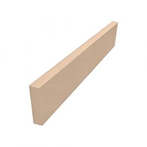 KLEMP Socle de lave-vaisselle parfait pour le devant du lave-vaisselle 19 mm – 594 x 95 mm – Cappuccino (beige) (Ambientmarketing, neuf)