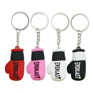 Porte-clés de gants 4 pièces, mini porte-clés mixte de gants, gants de boxe pendentif nouveauté pour hommes et femmes, cadeau de fête des pères de vélo (UAB WSVLKE LT, neuf)