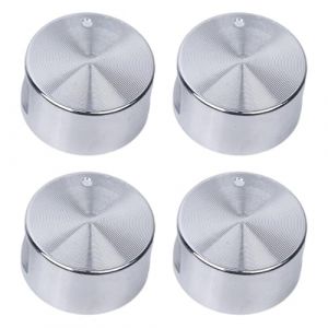 GNHG 4 Pièces Bouton gaziniere de 6 mm Boutons en Métal pour Four à Gaz Plaque de Cuisson à Gaz Boutons de Cuisine Boutons de Gaz de Cuisine (SIMIVIS CARSON, neuf)