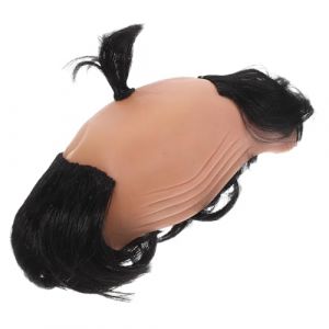 Gatuida Perruque Chauve de Cosplay pour Costume Homme Perruque Synthétique et Confortable Accessoire de Fête et Déguisement (Brandon Zou, neuf)