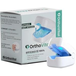 Ortho Vital Appareil Anti Mycose, OrthoVital Laser Mycose Ongle Pied, Mycose Ongles des Pieds Nettoyage et Réparation Ongles Effective pour Mycose(1set) (CUIXUFENGCHUANGXIN, neuf)
