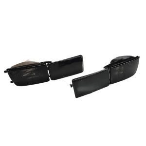 Pour Golf 3 Vento Clignotants Noir Fum&eacute; Pare-Choc Avant Cache Antibrouillard (Malo-online, neuf)