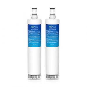 EcoAqua filtre réfrigérateur d'eau Compatible Whirlpool, peut remplacer Whirlpool 4396508, Hotpoint 461950271191, Whirlpool SBS002, Maytag SBS005, KitchenAid 4396547 (1) (SpringClearLtd, neuf)