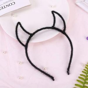 LINLINCD Cosplay Perruque Mickey Oreilles de Chat Mignon Bandeau Minnie en Peluche Accessoires de Cheveux Multicolore Outil de Coiffure pour Adultes Fête Enfant Selfie Coin Vache 5 (qiu lai shan mao hang, neuf)
