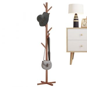 Porte-manteau autoportant, porte-manteau | Arbre à manteau en bois | Porte-manteau multi-crochets, porte-manteau peu encombrant, porte-manteau pour entrée, couloir (wuykhz, neuf)