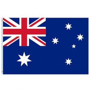 Grande Drapeau Australie 90x150cm,Double Face Drapeaux Australie Mat Polyester et Personnalisable,avec Oeillet Métalliques Couture,pour Oktoberfest Événements Sportifs,Décoratifs d'extérieur (YIHUAN Official Store, neuf)