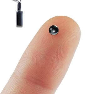 PingaOculto Oreillette Espion Bluetooth Ecouteur Mini Invisible pour Examen Nano Cach&eacute; pour Telephone avec Microphone - Casque sans Fil Discrete Ecoute &agrave; Distance (Oreillette Espion Nano V8) (PingaOculto, neuf)