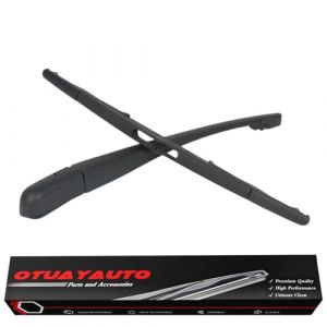OTUAYAUTO Essuie-glace arrière compatible avec Peugeot 106 95-05, Peugeot 206 98-09, Peugeot 206+ 09-13, bras d'essuie-glace arrière avec balais d'essuie-glace, longueur : 350 mm (HI AUTO PARTS, neuf)