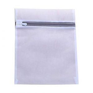 Funihut Filet à linge pour machine à laver – Sac à linge – Panier à linge – Sac à linge – Sac à linge avec fermeture éclair (amste, neuf)