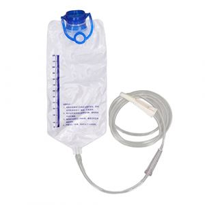 Kit de lavement pour maison, sac de lavement en PVC durable 1200ml Kit de lavement pour les voyages ménagers (Aigend, neuf)