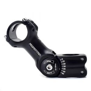 Potence réglable pour VTT 25,4 mm 31,8 mm, ± 60 degrés en Alliage d'aluminium, Potence de Guidon Courte pour VTT, vélo de Route, BMX, Cyclisme (31,8 x 110 mm) (Andeshunk Ods, neuf)