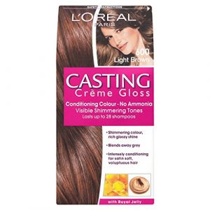 3 X l'oreal Paris Casting Crème Gloss Conditioning Couleur 600 Marron clair (Dealon, neuf)
