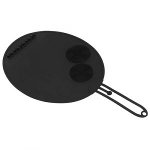 Tapis de Nettoyage pour Pinceaux de Maquillage, Grand Bol, Séchoir Multi-textures, Ustensile en Silicone, Tampon de Maquillage de Grande Taille, Bol à Salade, Grand Pinceau de (Mouqikon, neuf)