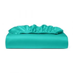 Cosy House Collection Drap-Housse 100% Rayonne à Base de Bambou – Rafraîchissant, Respirant et Soyeux – Drap-Housse Grand Bonnet (Wholesome Goods Europe, neuf)