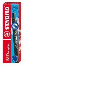 Stabilo&copy; Cartouche Easy Original MEDIUM, 0,5mm, bleu, 3cartouches (LAZERJET, neuf)