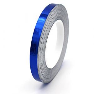 Nicht Zutreffend Finest-Folia GmbH Bande décorative chromée de 7 m de Bande latérale pour Voiture, Moto, 6,5 mm (Bleu chromé) (Finest-Folia, neuf)