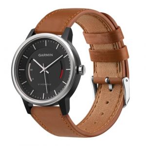 Bracelets en Cuir pour Garmin Vivomove 3/HR/Luxe/Style/Sport/Trend Bracelet, avec Boucle en Acier Inoxydable R&eacute;glable Cuir V&eacute;ritable El&eacute;gant Bande de Remplacement avec Garmin Vivomove 3/HR Sangle (8) (Kemikeji, neuf)