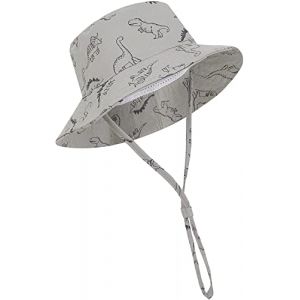 DRESHOW Bobs B&eacute;b&eacute; Filles Enfant Chapeau de Soleil Unisexe en Pliable Protection Anti-UV Solaire Plage Chapeaux de Soleil B&eacute;b&eacute; Fille UPF 50+ (Dreshow, neuf)