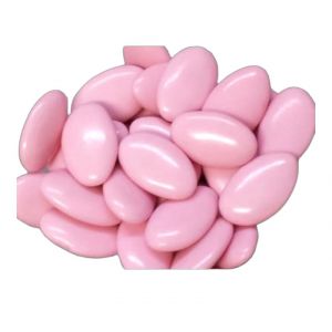 Coffret Dragée 1KG Rose Pale aux amandes (Dounia Mariage, neuf)