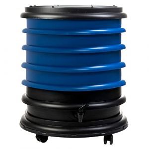WORMbox | Lombricomposteur 4 Plateaux Bleu | 64 litres | Compostez Vos d&eacute;chets organiques, Les vers de Terre/lombrics produisent du lombricompost (Ferme du Moutta, neuf)