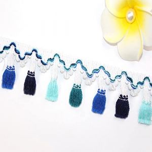 5.6 MèTres Bordure à Pompons Galon à Frange Pompon Garniture Bande Pom Garniture Pompon Garniture Bordure à Franges Pompons Ruban Pour Bricolage Artisanat Fournitures Couture Accessoires DéCoration(B) (Pearlhare, neuf)