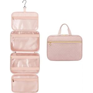 LOVEVOOK Trousse de Toilette Femme Voyage, Grande Capacit&eacute; Trousses de Toilette &agrave; Suspendre Vanity Maquillage, Imperm&eacute;able Trousse-de-Toilette Voyage Accessoires Sac Cosm&eacute;tique Organisateur (TRIPOD EUR, neuf)