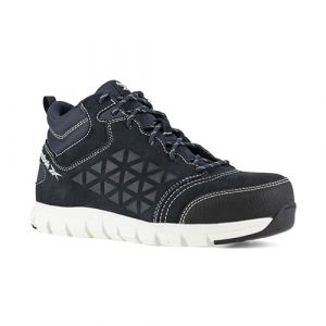 Reebok Excel Light chaussure de s&eacute;curit&eacute; pour homme montante, antistatique, embout en aluminium (CARBONN, neuf)