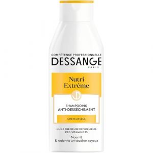 DESSANGE – Shampoing Nourrissant Cheveux Secs, Protection Anti-dessèchement à l’Huile Précieuse (250 mL) - Lot de 3 - vendu par Lot (Franc shopping, neuf)