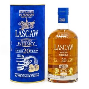 Whisky Lascaw 20 Ans Distillerie du Périgord Blended Malt Scotch 40° 70cl (Cellier du Périgord, neuf)