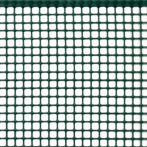 Grillage Plastique Maille Carrée 10 mm, Filet de Protection Multi-Usages - Couleur et Longueur au Choix - h m 1x1 Vert (Retelandia, neuf)