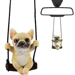 Exbrith Décoration de Rétroviseur de Voiture, Voiture de Remorque de Rétroviseur, Figurine Pendentif Rétroviseur de Voiture pour Rétroviseurs de Voiture, Portes, Maison ou Bureau, Cadeaux Amusants (Exbrith, neuf)