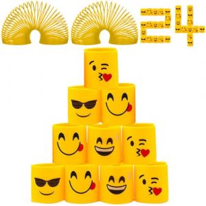 24 Pi&egrave;ces Ressort Jouet Enfant, Mini Jouets Ressort Magique, Petits Cadeaux Anniversaire Enfant, Jouets en Plastique &agrave; Boucle de Ressort, Rainbow Spiral Bobine, Ressort de Jouet pour Enfants (GuangZhouZiYueXianShangMaoYouXianGongSi, neuf)