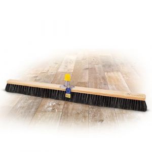 Novaliv Balai en crin de cheval, 100 cm, balai sans poign&eacute;e, poils doux (AMP GmbH, neuf)