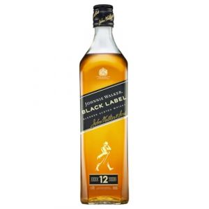 Johnnie Walker BLACK LABEL 12 Years Old Blended Scotch Whisky 40% Vol. 1l (GOURMET EN CASA TCM, neuf)